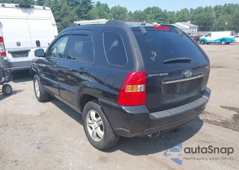 2007 Kia Sportage Ex V6 из США, поврежденный, VIN KNDJE723777335649